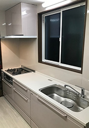 H様邸キッチン